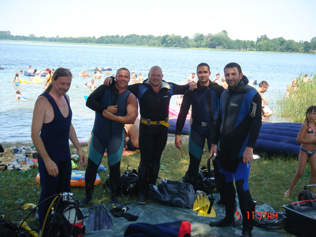 Kurs AOWD nad jeziorem Orłowskim (lipiec)
