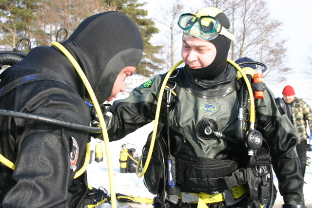 Kurs podlodowy, Hańcza (17-19 marzec)