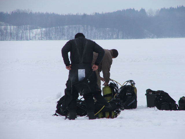 Kurs podlodowy, Hańcza (17-19 marzec)