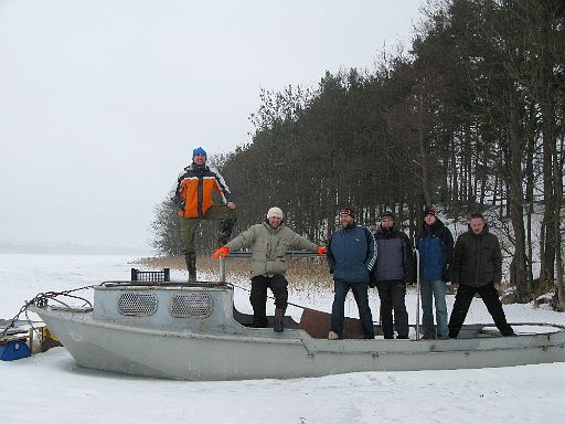 Nurkowania podlodowe - Hańcza (marzec)