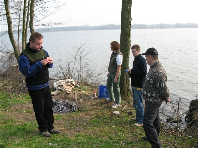 Trening nad J. Białym (kwiecień)