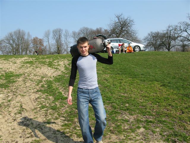 Trening nad J. Białym (kwiecień)