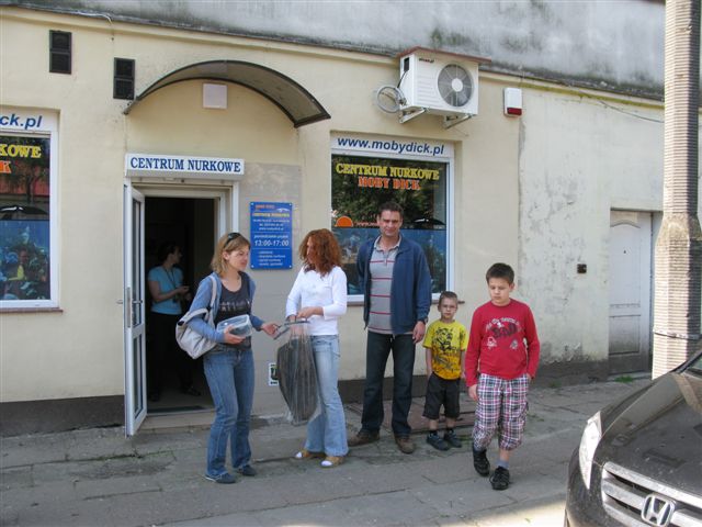 Nasze jeziorko w piękny słoneczny dzień...