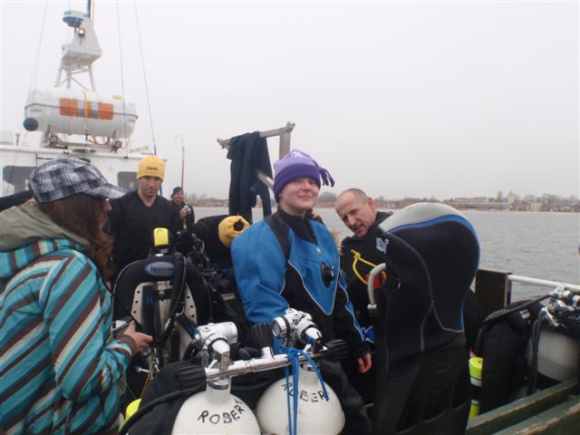 Nurkowania na wrakach Hel (maj)