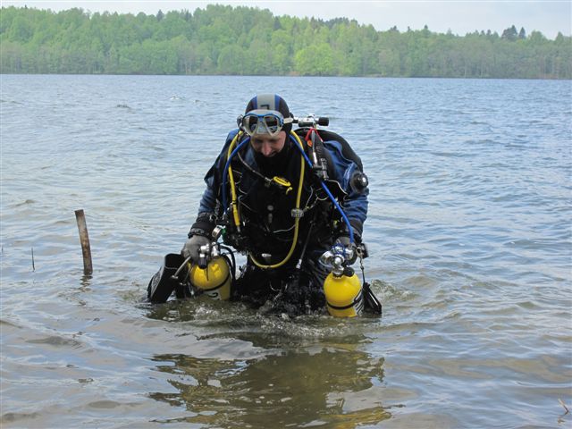 Technical Diving czyli Hańcza (maj)