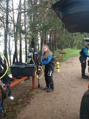 Technical Diving czyli Hańcza (maj)