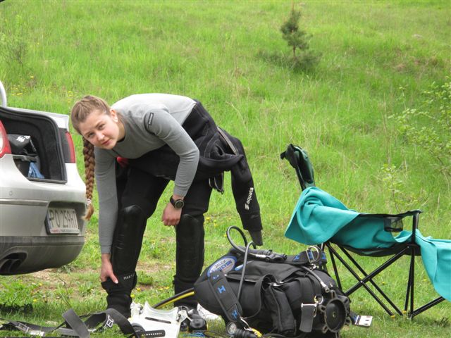 Technical Diving czyli Hańcza (maj)