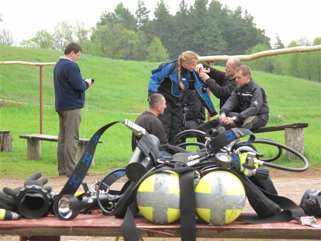 Technical Diving czyli Hańcza (maj)