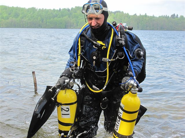 Technical Diving czyli Hańcza (maj)