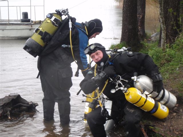 Technical Diving czyli Hańcza (maj)