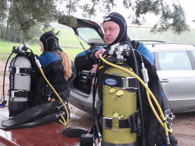 Technical Diving czyli Hańcza (maj)