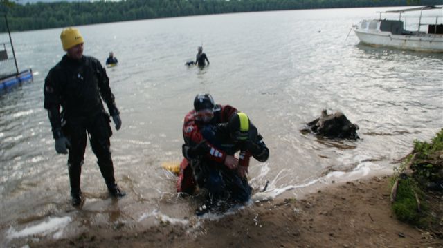 Hańcza burzowo ale wesoło