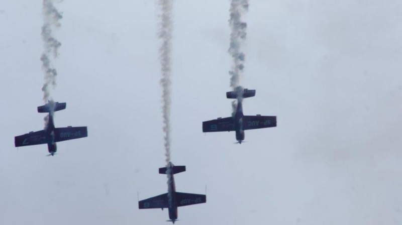 Zabezpieczenie Pikniku Lotniczego przez nurków z Moby Dicka