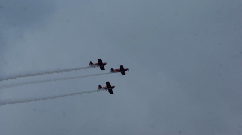 Zabezpieczenie Pikniku Lotniczego przez nurków z Moby Dicka
