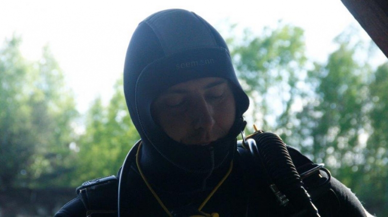 Zabezpieczenie Pikniku Lotniczego przez nurków z Moby Dicka