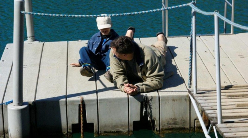 Zabezpieczenie Pikniku Lotniczego przez nurków z Moby Dicka