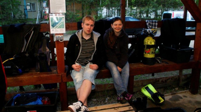 Zabezpieczenie Pikniku Lotniczego przez nurków z Moby Dicka