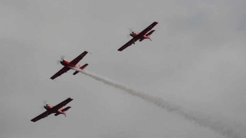Zabezpieczenie Pikniku Lotniczego przez nurków z Moby Dicka