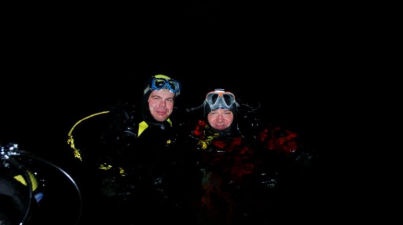 Zabezpieczenie Pikniku Lotniczego przez nurków z Moby Dicka