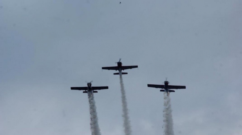 Zabezpieczenie Pikniku Lotniczego przez nurków z Moby Dicka