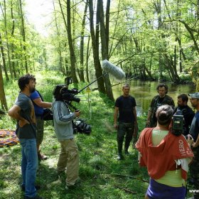 Foto relacja z planu filmowego Polsatu 